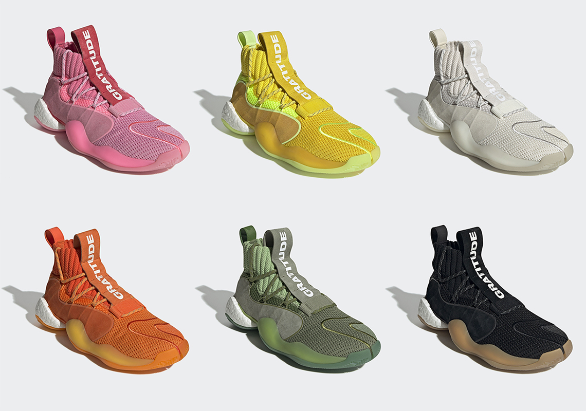 Pharrell adidas Crazy BYW X Gratitude Release Date | SneakerNews.com