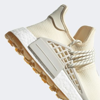 Pharrell adidas NMD Hu TR Cream White EG7737 | SneakerNews.com