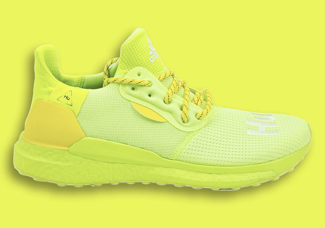 pharrell Climacool adidas solarhu glide neon bbc exclusive 1