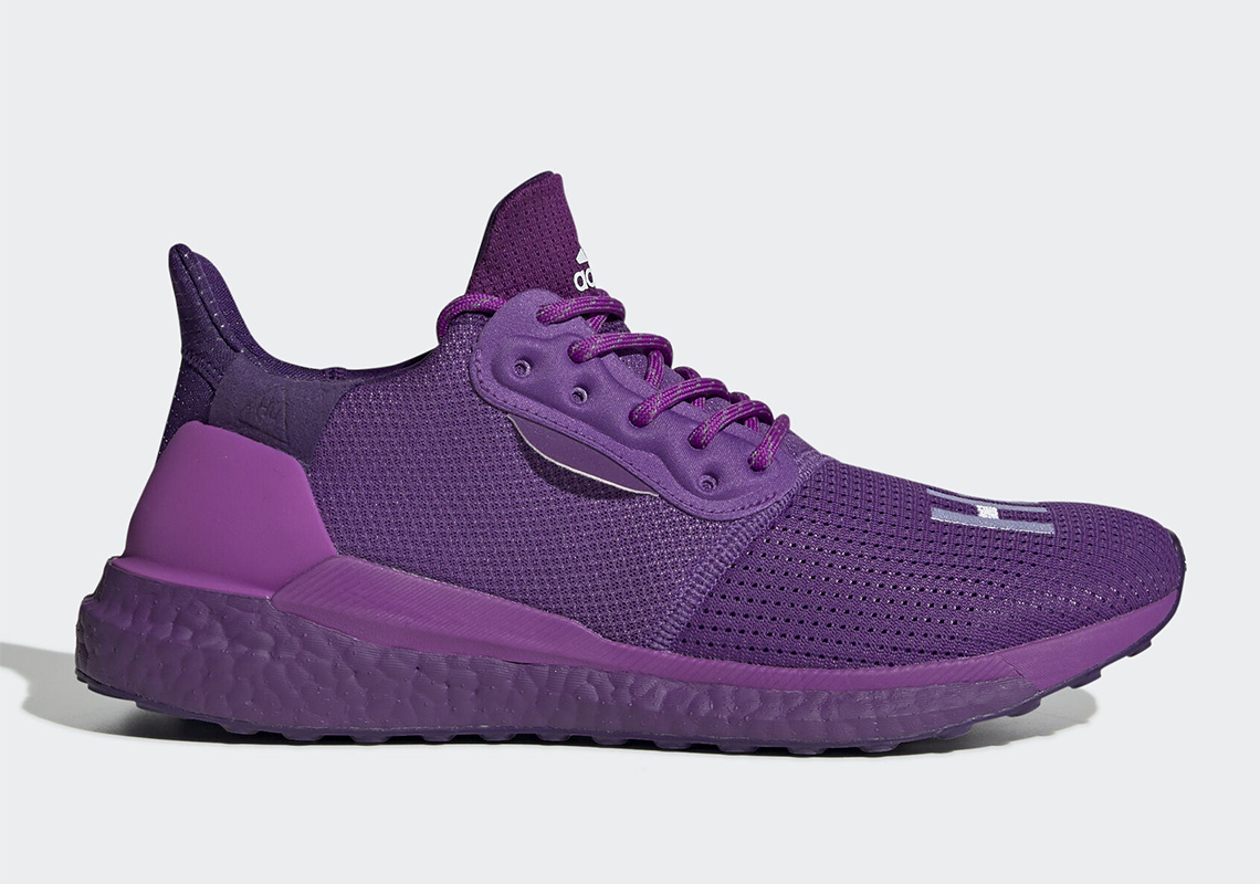 Pharrell Adidas Solarhu Purple Eg7770