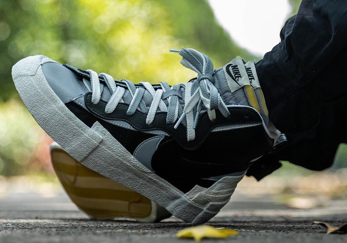 sacai Nike Blazer Black BV0062-002 Release Info | SneakerNews.com