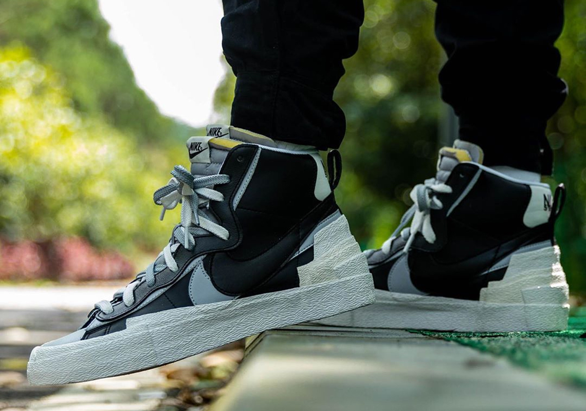 sacai Nike Blazer Black BV0062-002 | SneakerNews.com