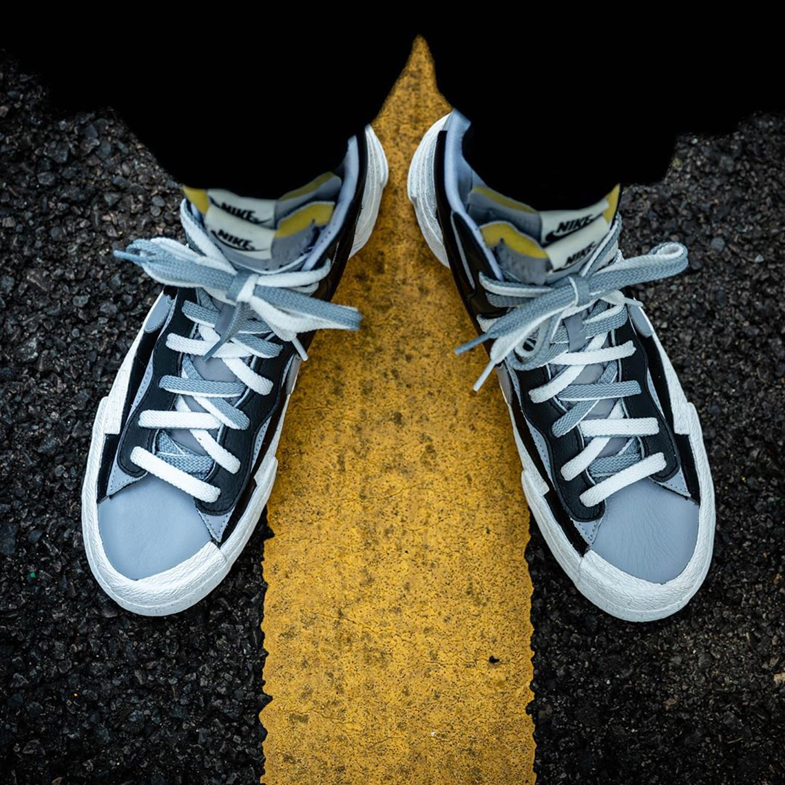 sacai Nike Blazer Black BV0062-002 Release Info | SneakerNews.com