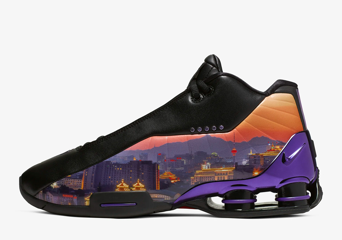 The Nike Shox BB4 "China Hoop Dreams" Features The Beijing Skyline
