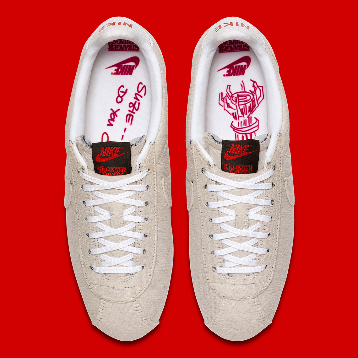 Stranger Things X Nike 'Upside Down' Trainers Contain A Secret Message -  Capital