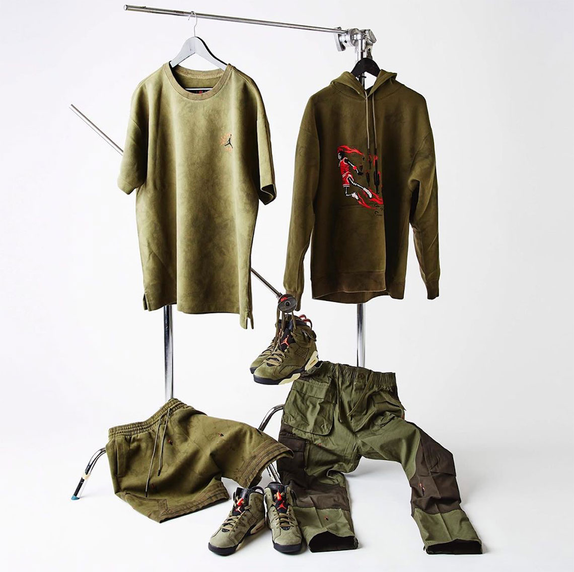 travis scott jordan 6 pants