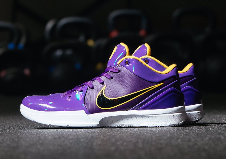 Nike x Undefeated Kobe 4 Protro La Lakers Sneakers - Farfetch