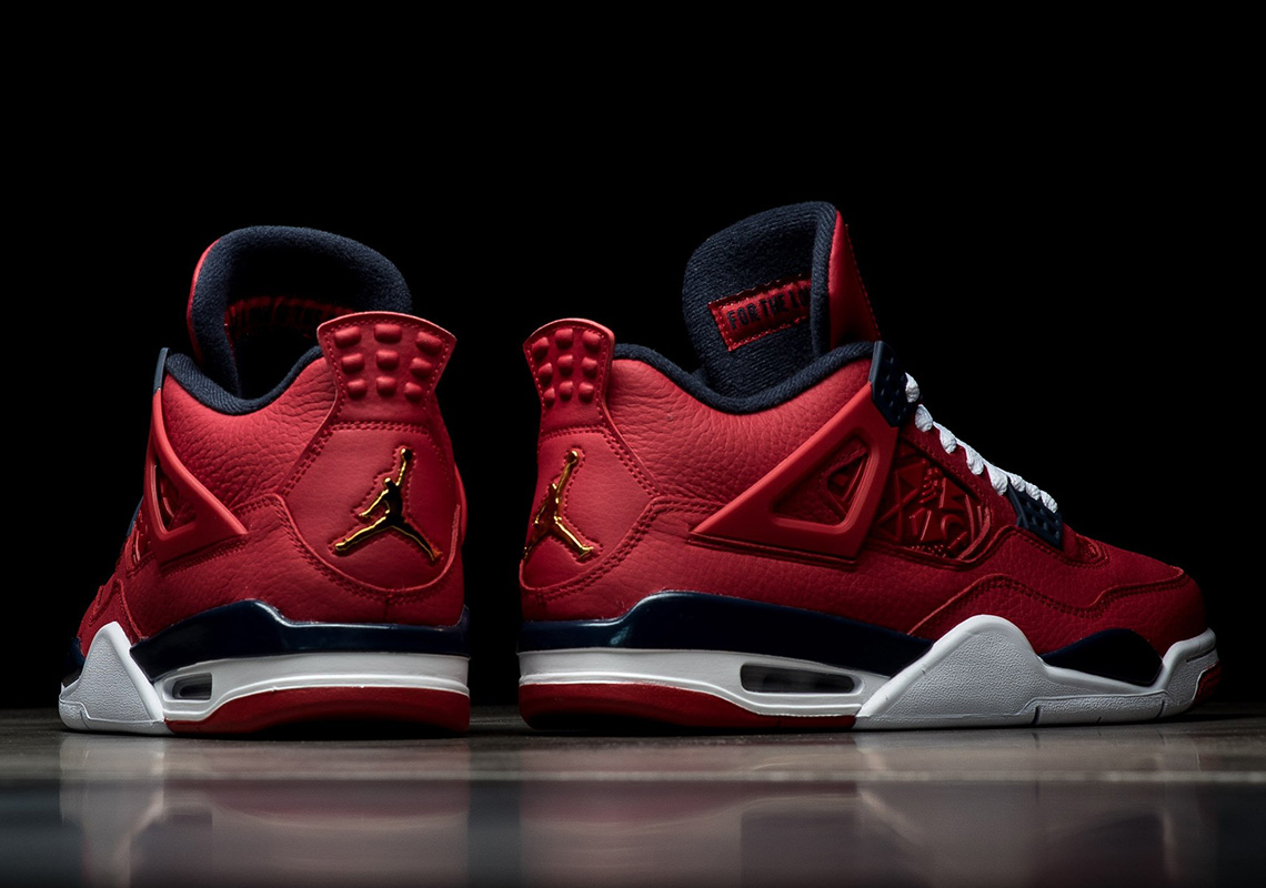 Get Air Jordan 4 Fiba Red Ci1184 617 4