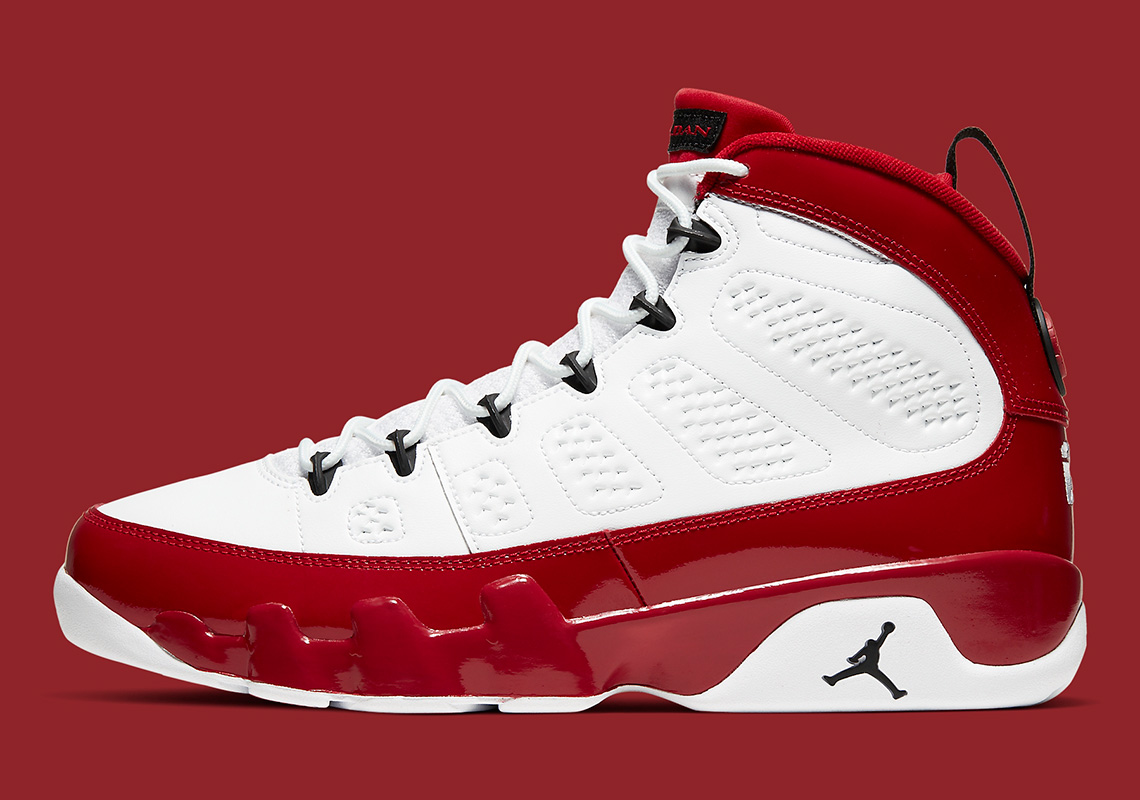 jordan 9 gym red grade school