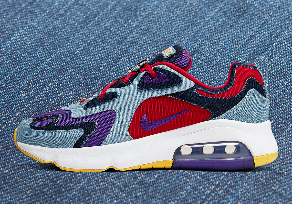 Nike Extends Its Use of Multicolor And Lightwash Denim Along The Air Max 200