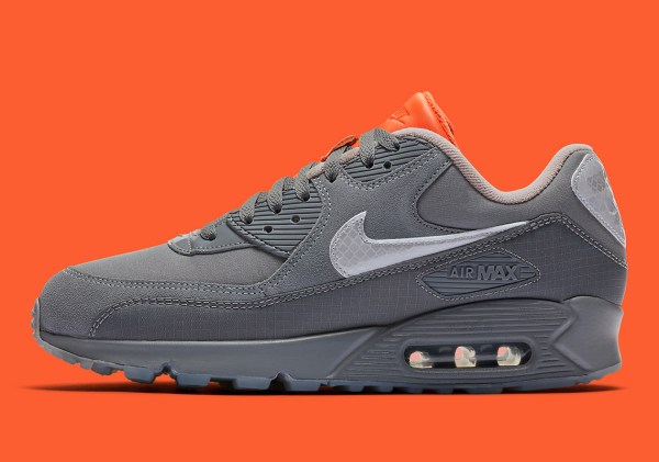 The Basement Nike Air Max 90 Grey Orange CI9111-003 Release Info ...