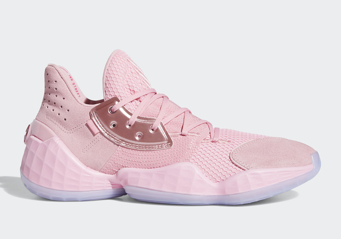 The adidas Harden Vol. 4 "Pink Lemonade" Drops During Breast Cancer Awareness Month