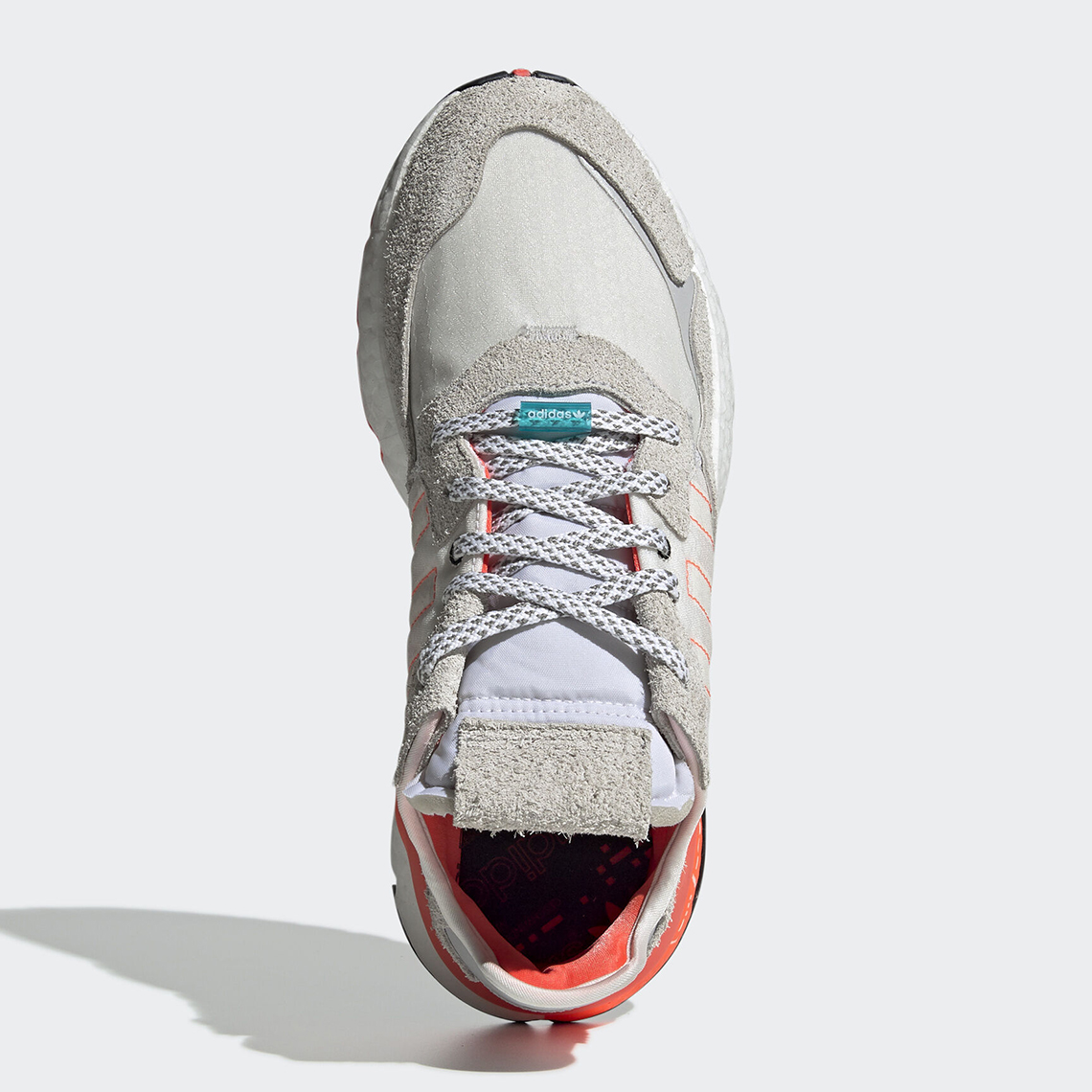 adidas Nite Jogger White Orange EH0249 SneakerNews