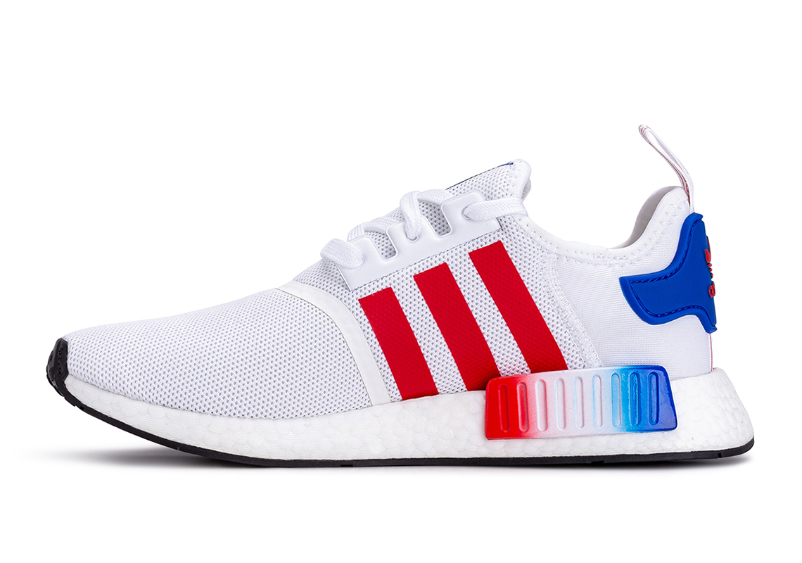 Adidas Nmd R1 Red White Blue 1