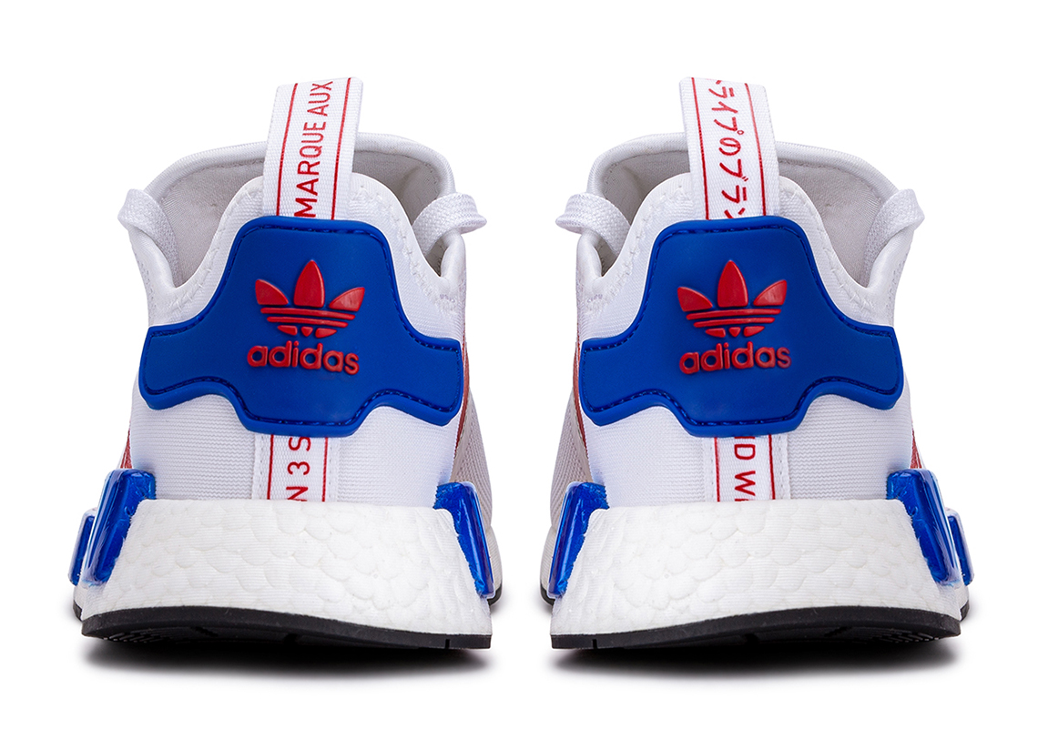 Adidas Nmd R1 Red White Blue 4