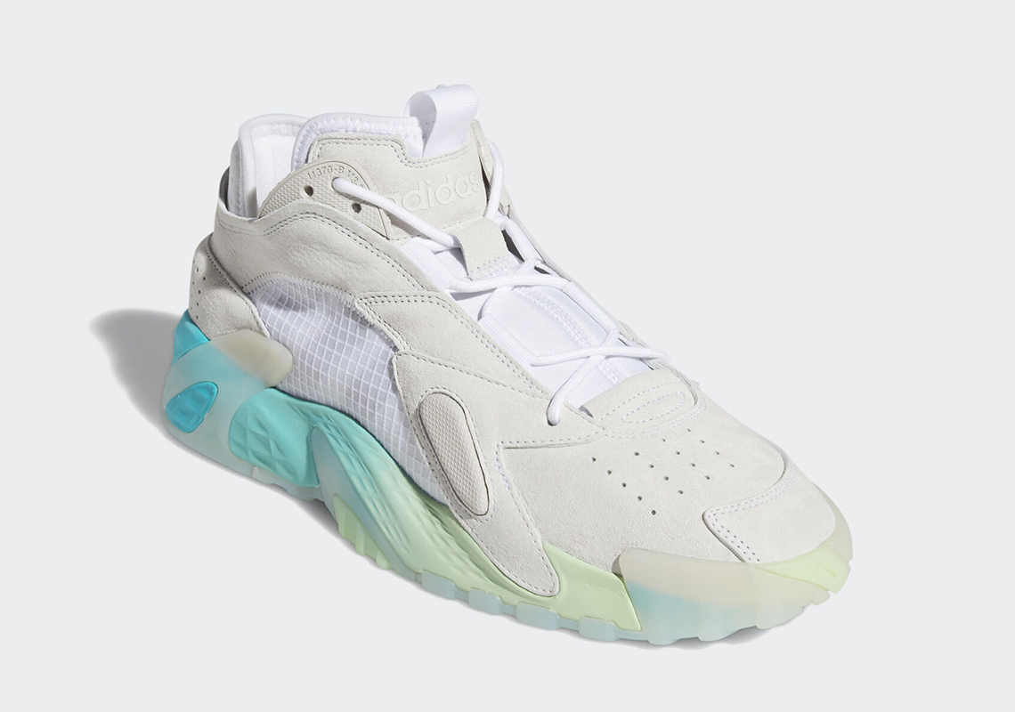 Adidas Streetball White Green Aqua Ef1908 3