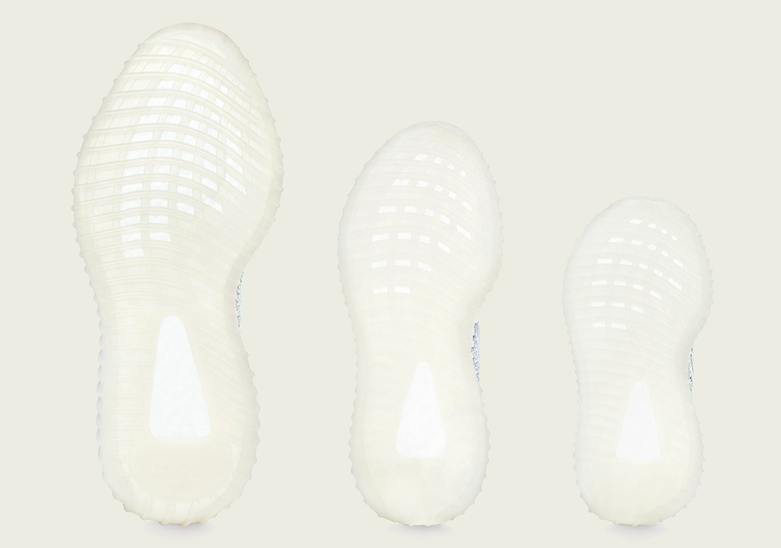 Adidas Yeezy 350 Cloud White Official Photos 1