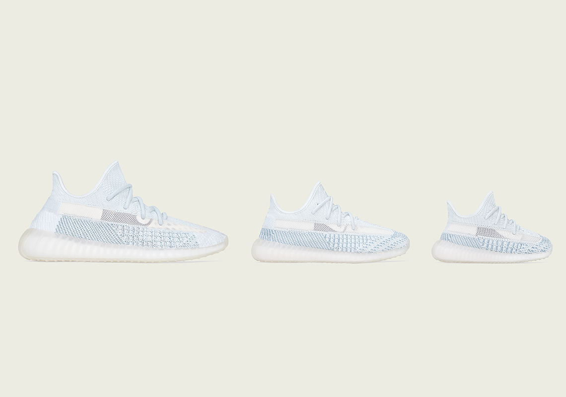 Adidas Yeezy 350 Cloud White Official Photos 3
