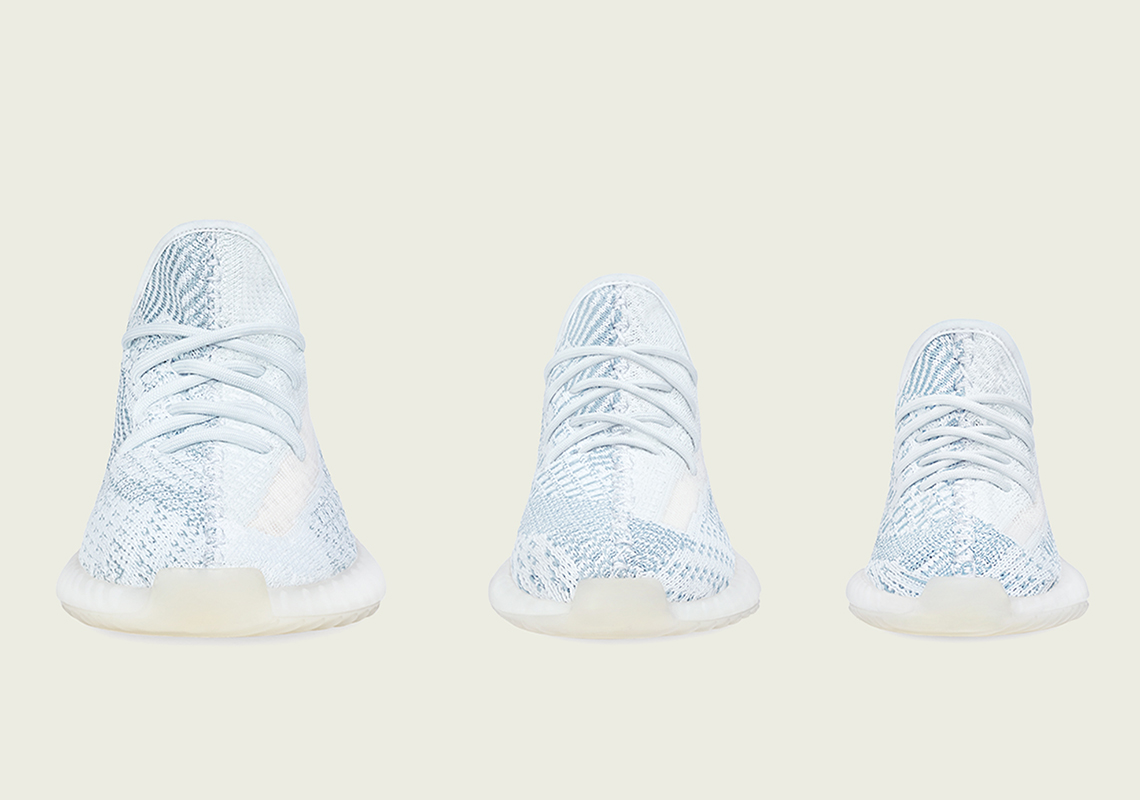 Adidas Yeezy 350 Cloud White Official Photos 5