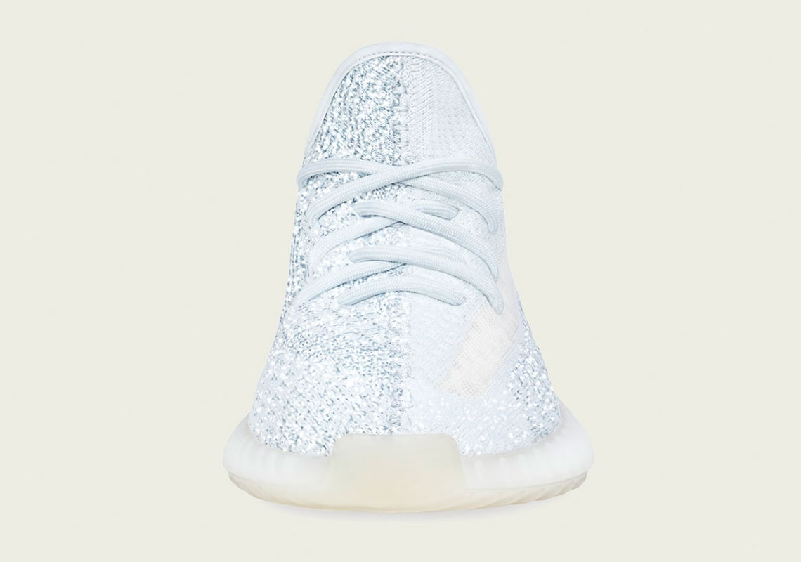adidas returns yeezy boost 350 v2 cloud white reflective FW5317 4