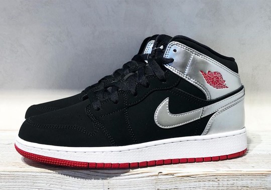The Air Jordan 1 GS Has Appeared with Chrome Silver Accents