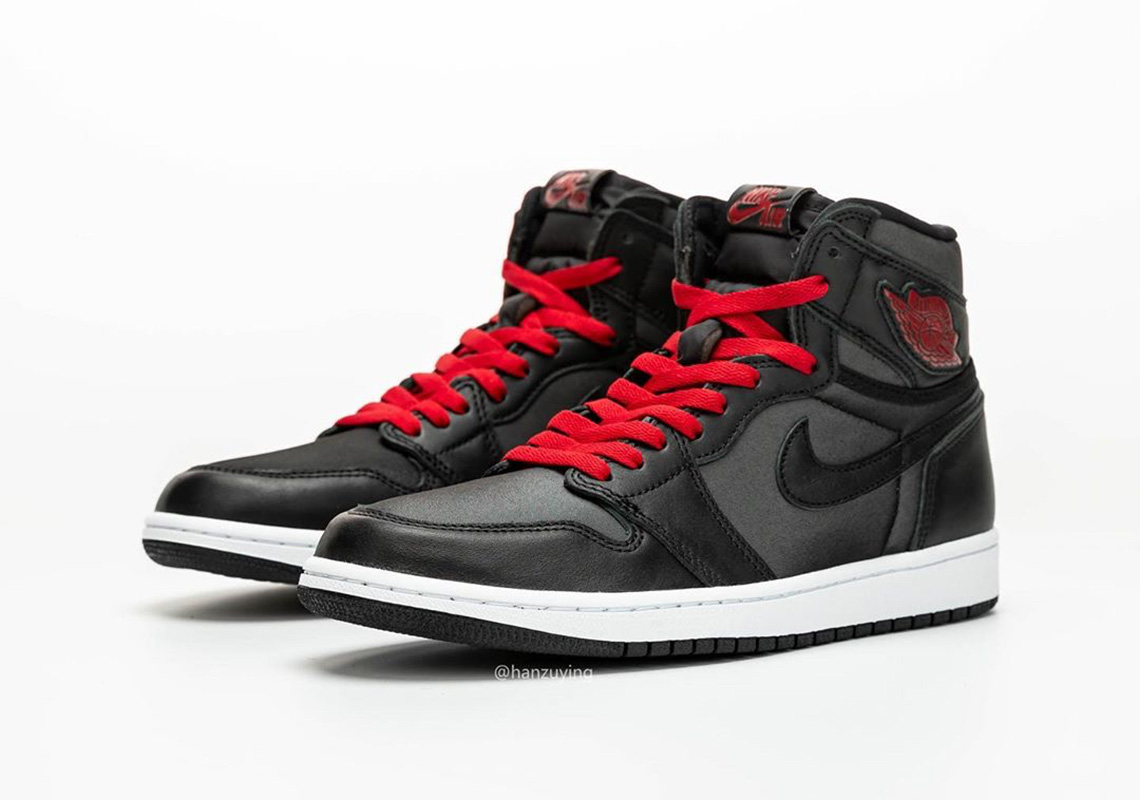 Air Jordan 1 Black Red Satin Release Info | SneakerNews.com