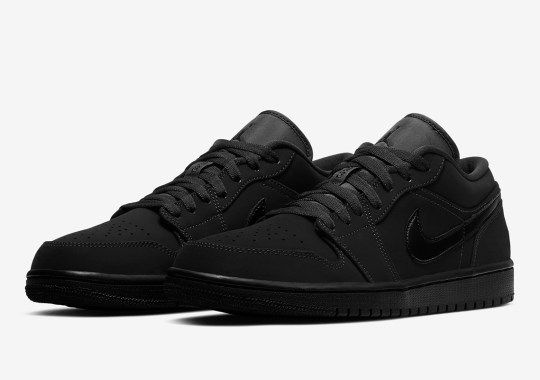 The Air Jordan 1 Low Gets A Stealth Makeover