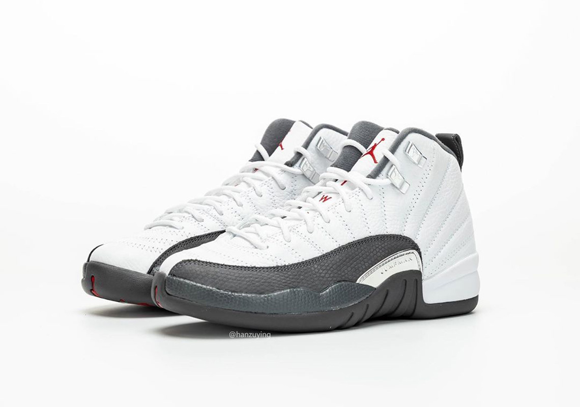 Air Jordan 12 White Dark Grey Release Date | SneakerNews.com