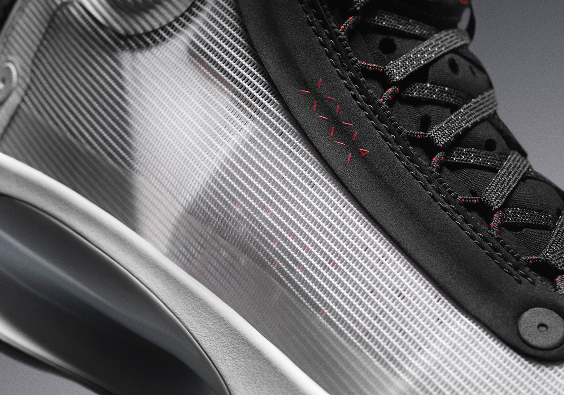 Air Jordan 34 White Black Red Release Date 4