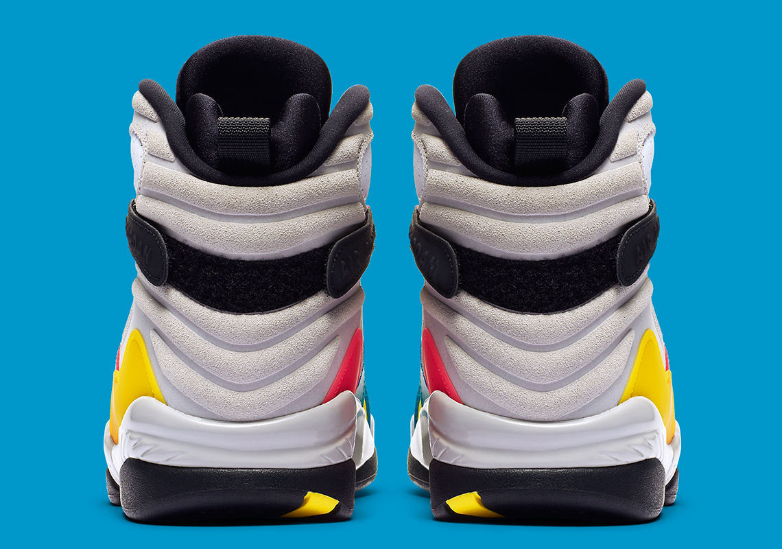 Air Jordan 8 "MultiColor" Release Date Revealed Official Images