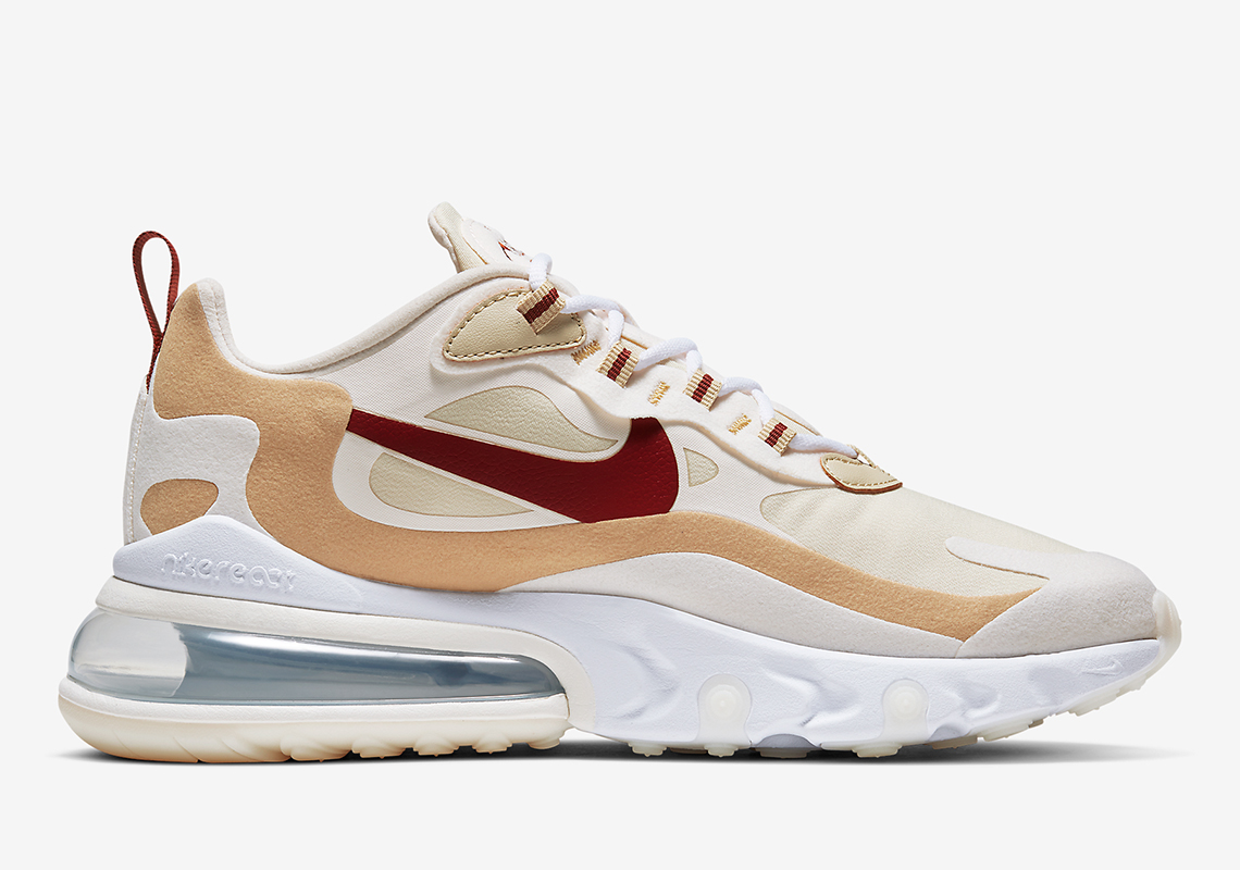 Nike Air Max 270 React Red Beige AT6174 