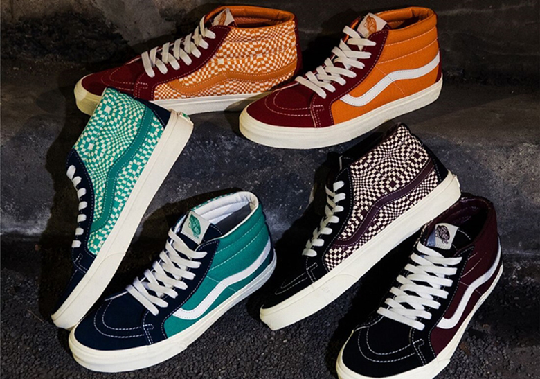 BILLY’S Presents The vans tracolla Sk8-Mid “Warped Check” Exclusives