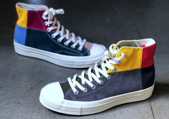 Converse Outfits Two Exclusive Chuck 70s With Multicolor Corduroy Patchwork