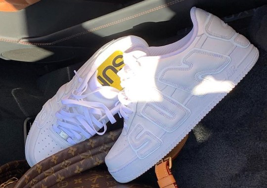 Cactus Plant Flea Market’s Nike Air Force 1 Revealed In White By Travis Scott