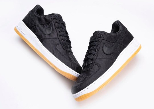 Fragment Dresses Up The Regal CLOT x Air Force 1 In All Black