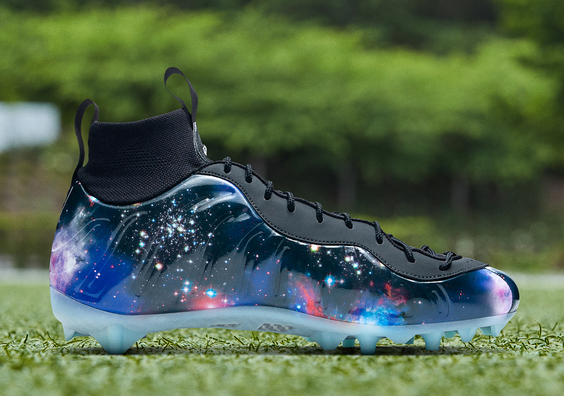 Galaxy Nike Foamposite Cleats