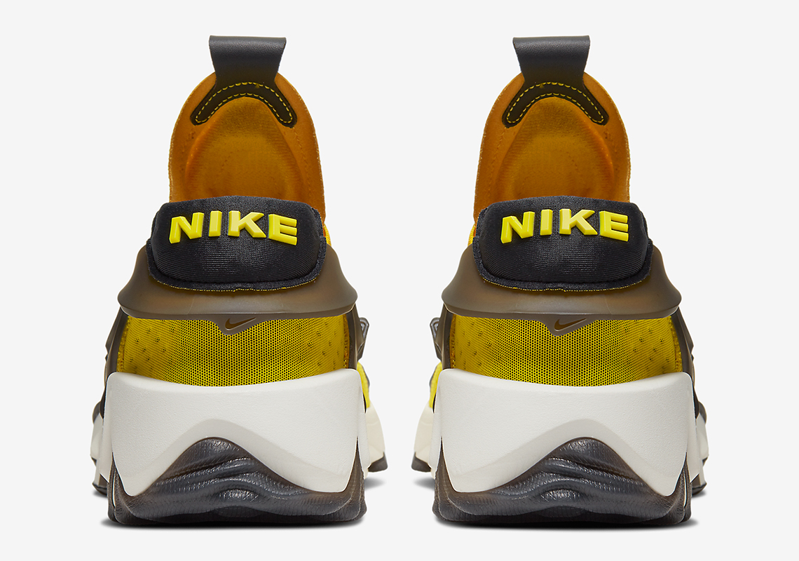 nike adapt huarache opti yellow