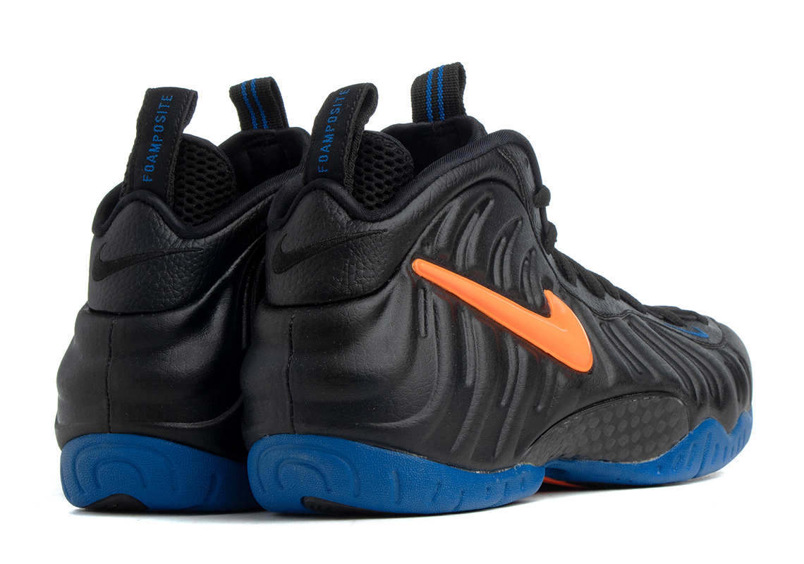 air foamposite knicks