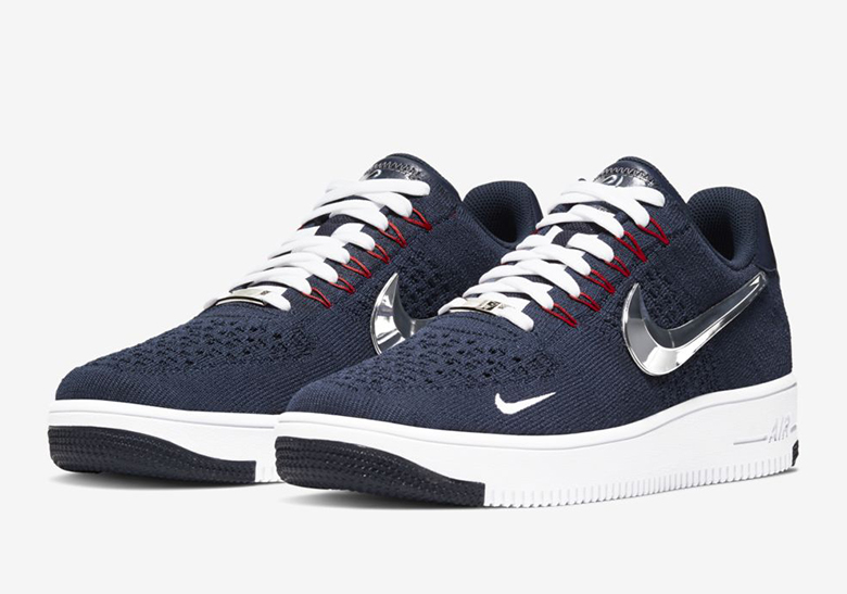 Nike Air Force 1 Flyknit New England Patriots Release Info