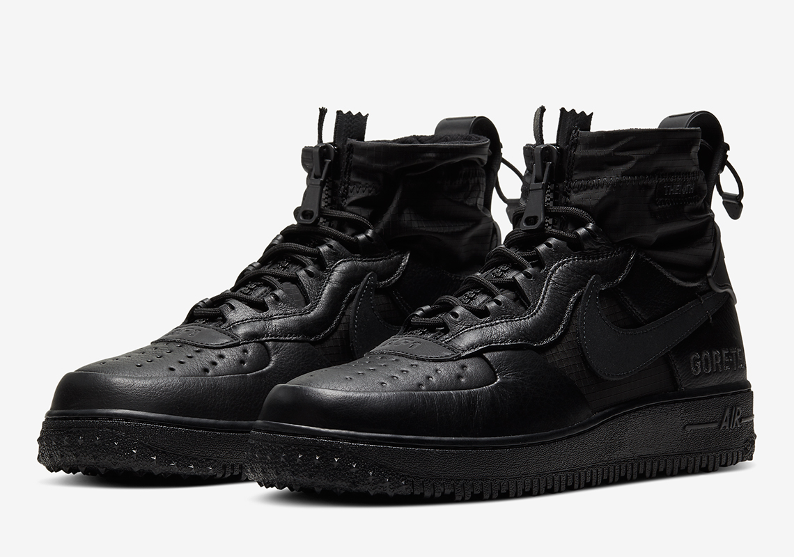 Nike Air Force 1 High Gore-Tex Black CQ7211-003 | SneakerNews.com