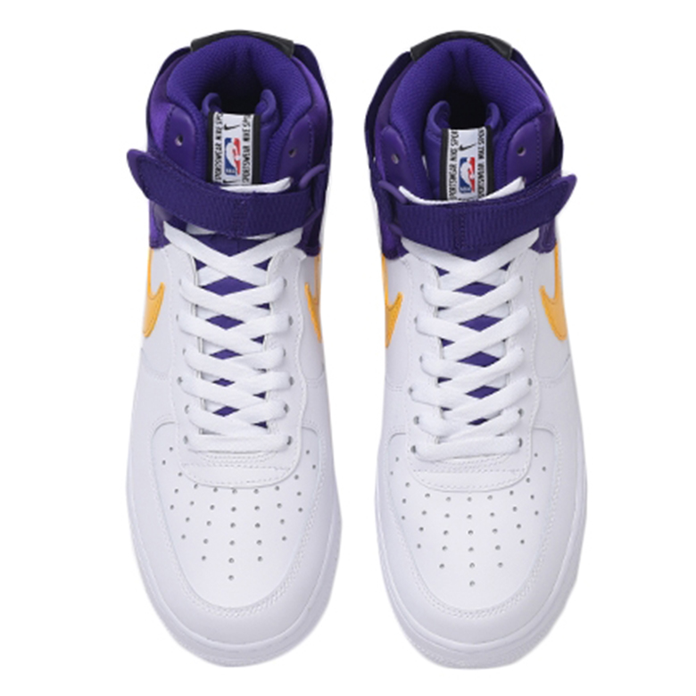 スニーカーNIKE AIR FORCE 1 HIGH Lakers  エアフォース1