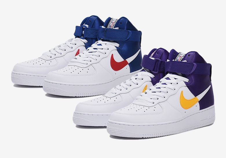The Lakers Inspire Another Nike Air Force 1 - Sneaker Freaker