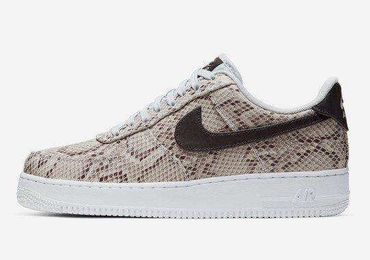 Nike’s Air Force 1 “Snakeskin” Is Inspired By NBA Tunnel Entrances