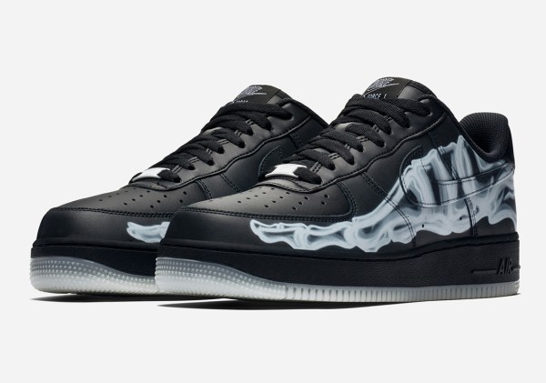 Nike Skeleton Air Force 1 Halloween BQ7541-001 Release Date ...