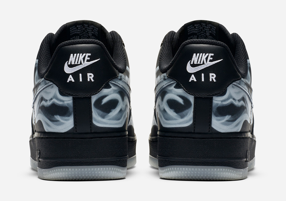 Nike Skeleton Air Force 1 Halloween BQ7541-001 Release Date
