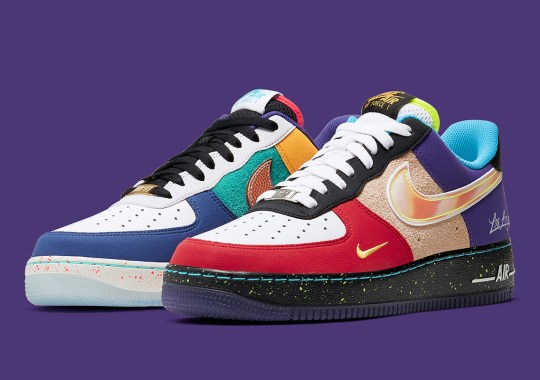 The Nike Air Force 1 Fuses All Sorts Of Colors With The “What The LA”