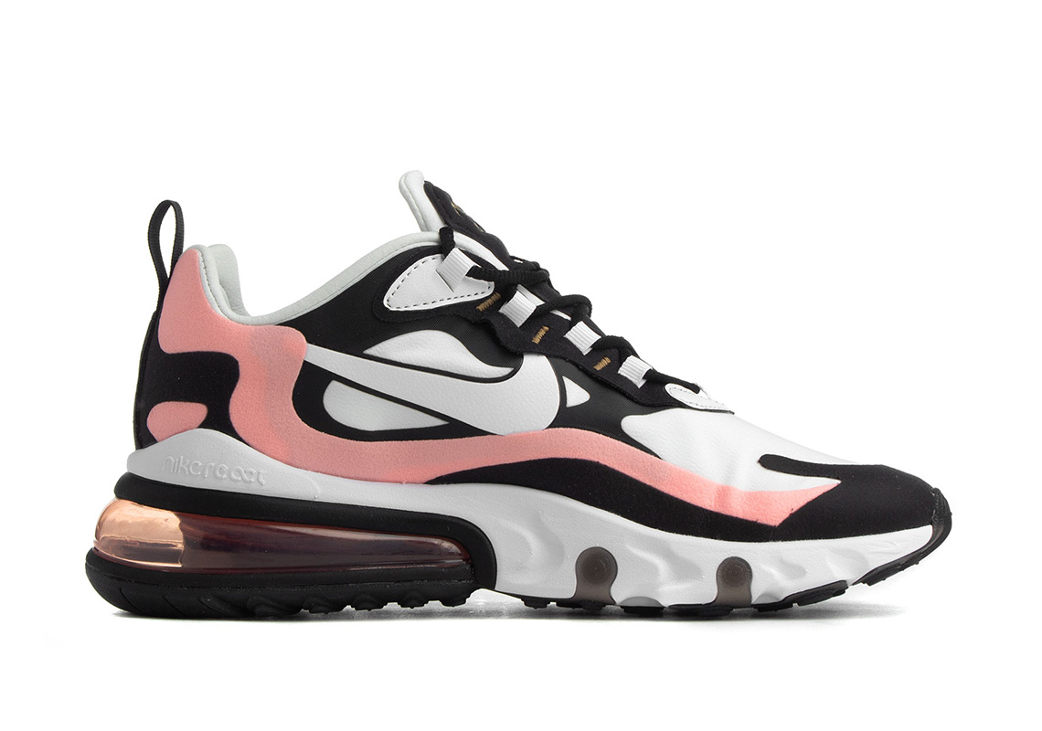 nike air 270 pink and black