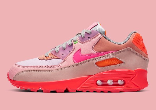 This Nike Air Max 90 Ushers In An Array Of Pink Shades