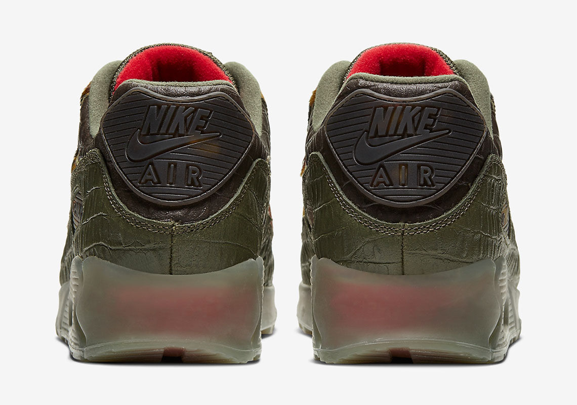 Nike Air Max 90 Camo Croc CU0675-300 Release Info | SneakerNews.com