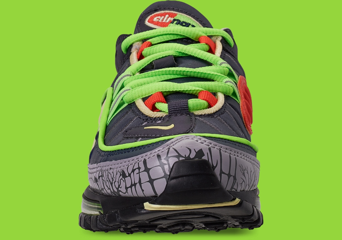 Nike Air Max 98 Halloween Kids Ct1171 001 3